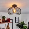 Rogsvolden Ceiling Light black, 1-light source