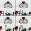 Rogsvolden Ceiling Light black, 1-light source