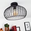 Rogsvolden Ceiling Light black, 1-light source