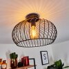 Rogsvolden Ceiling Light black, 1-light source