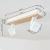 Giresta Ceiling Light LED Ecru, white, 2-light sources