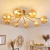 Alden Ceiling Light brass, 8-light sources