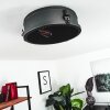 Lofthus Ceiling Light black, 1-light source