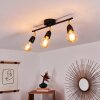 Musland Ceiling Light gold, black, 3-light sources