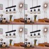 Gondo Pendant Light black, 3-light sources