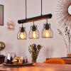 Gondo Pendant Light black, 3-light sources