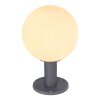 Globo OSSY pedestal light anthracite, 1-light source