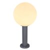 Globo OSSY pedestal light anthracite, 1-light source