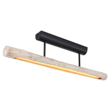 Globo MELLA Ceiling Light LED black, 1-light source