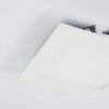 Finsrud recessed light LED white, 1-light source