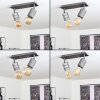 Tyldom Ceiling Light grey, silver, 2-light sources