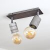 Tyldom Ceiling Light grey, silver, 2-light sources