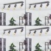 Tyldom Ceiling Light grey, silver, 4-light sources