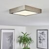 Fnsrud Ceiling Light LED matt nickel, 1-light source