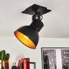 Hora Ceiling Light black, 1-light source