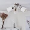 Antillo Ceiling Light matt nickel, 3-light sources