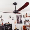 Virrik ceiling fan brown, black, Remote control