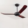 Virrik ceiling fan brown, black, Remote control