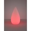 Reality Palmas Table lamp LED white, 1-light source, Remote control, Colour changer