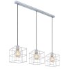 Globo MERRIL Pendant Light galvanized, 3-light sources