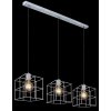 Globo MERRIL Pendant Light galvanized, 3-light sources
