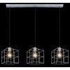 Globo MERRIL Pendant Light galvanized, 3-light sources