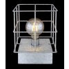 Globo MERRIL Table lamp galvanized, 1-light source