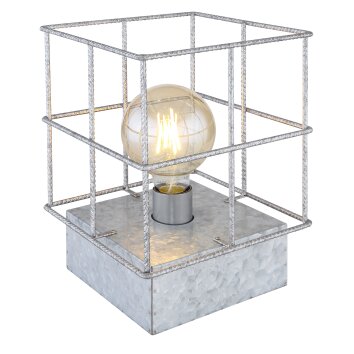 Globo MERRIL Table lamp galvanized, 1-light source