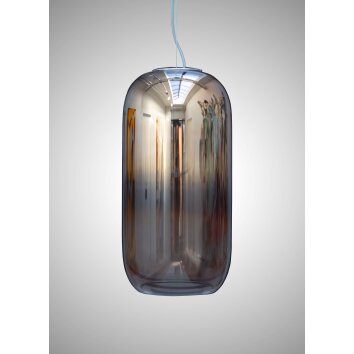 Artemide Gople Pendant Light aluminium, 1-light source