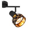 Globo BLANCA Ceiling Light black, 2-light sources