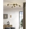 Trio MARLEY Ceiling Light antique brass, 5-light sources