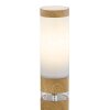 Globo JAICY path light brown, Wood like finish, 2-light sources