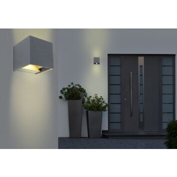Globo VERONIKA Outdoor Wall Light LED anthracite, 1-light source