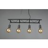 Reality Ladder Pendant Light black, 4-light sources