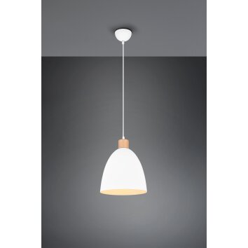 Reality Jagger Pendant Light white, 1-light source