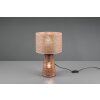 Reality Straw Table lamp brown, 2-light sources