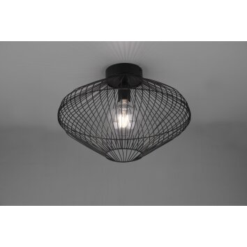 Reality Cobain Ceiling Light black, 1-light source