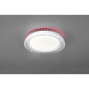 Reality Thea Ceiling Light LED white, 1-light source, Remote control, Colour changer