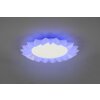 Reality Sunflower Ceiling Light LED white, 2-light sources, Remote control, Colour changer
