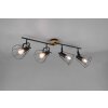 Reality Jaipur Ceiling Light black, 4-light sources