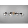 Reality Jaipur Ceiling Light black, 4-light sources