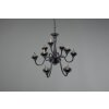 Trio Elsa chandelier anthracite, 9-light sources