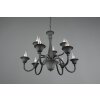 Trio Elsa chandelier anthracite, 9-light sources