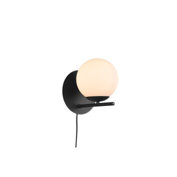 Trio Pure Wall Light black, 1-light source