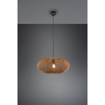 Trio Hedda Pendant Light black, 1-light source