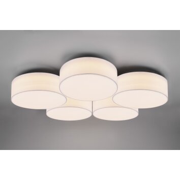 Trio Lugano Ceiling Light LED white, 1-light source