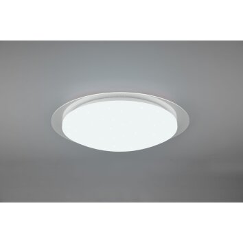 Trio Frodeno Ceiling Light LED white, 2-light sources, Remote control, Colour changer
