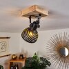 OSINA Ceiling Light brown, black, 1-light source