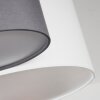 TRISETT Ceiling Light grey, black, white, 4-light sources