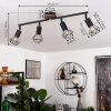 BARIPADA Ceiling Light brown, black, 4-light sources